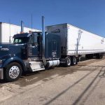 truck washing service by fleet cleaner washes semi truck